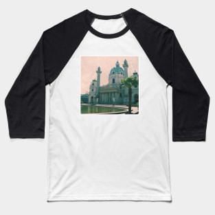 Beautiful Vintage Photography from Vienna Austria Europe Streets of Vienna Discover new places Travel the world Baseball T-Shirt